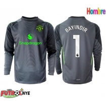 Camiseta Manchester United Altay Bayindir #1 Portero Visitante Equipación 2025-26 manga larga